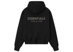 Fear of God Essentials Classic Fleece Hoodie Jet Black