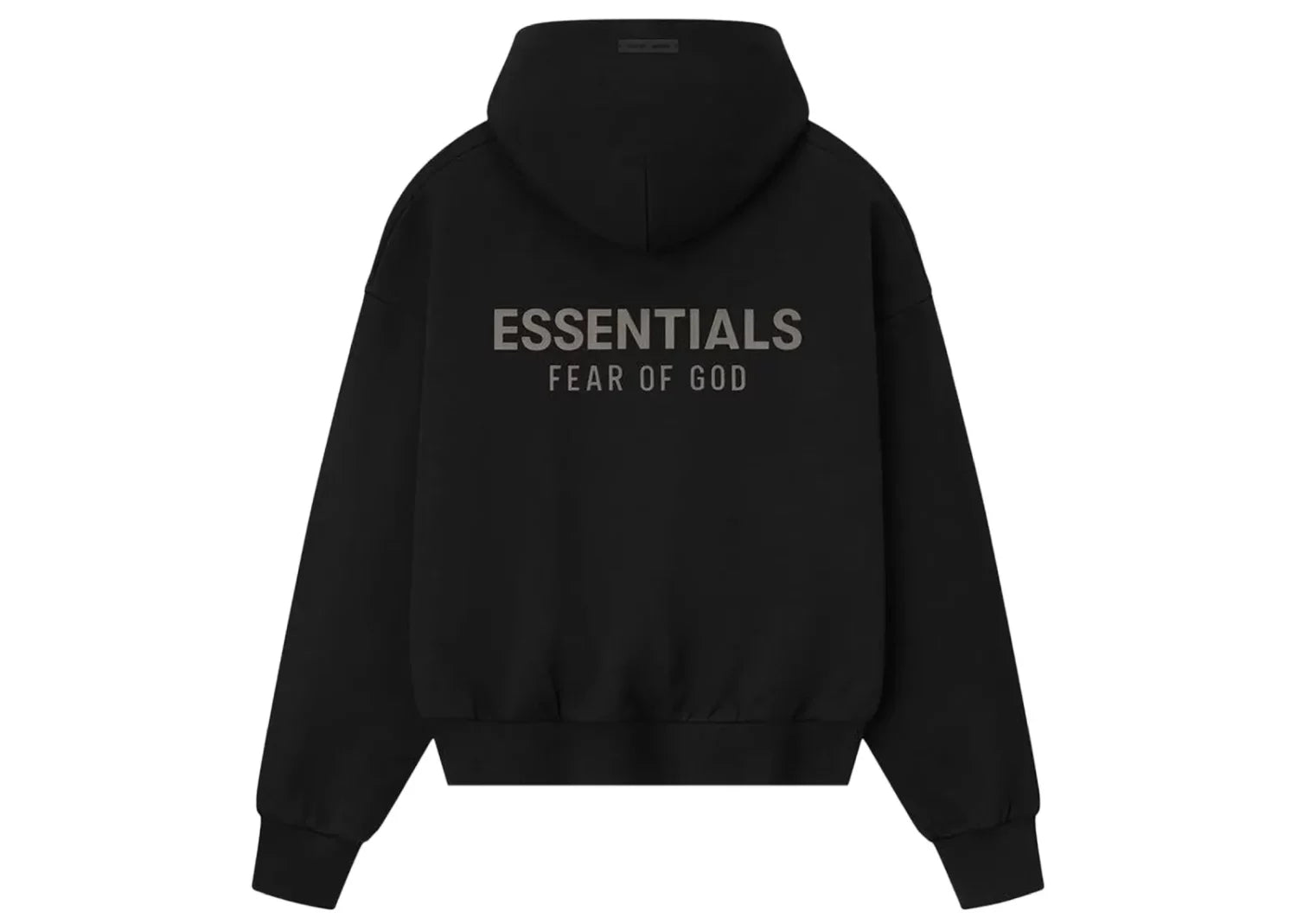 Fear of God Essentials Classic Fleece Hoodie Jet Black