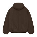 Fear of God Essentials Core Collection Nylon Fleece Hoodie Heather Wood