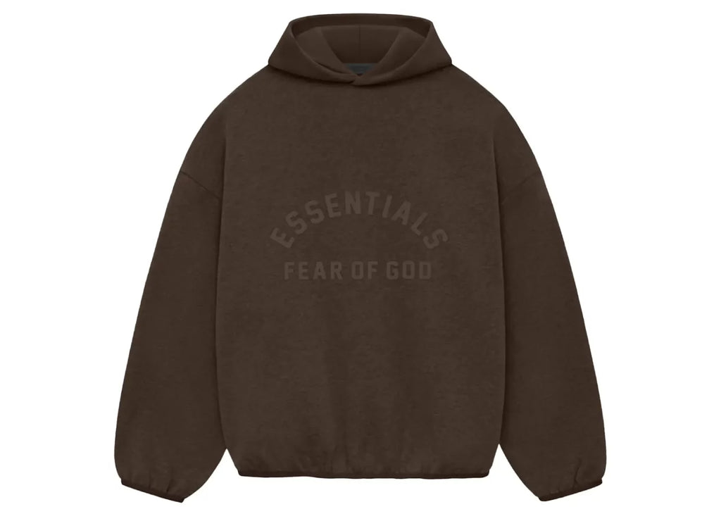 Fear of God Essentials Core Collection Nylon Fleece Hoodie Heather Wood