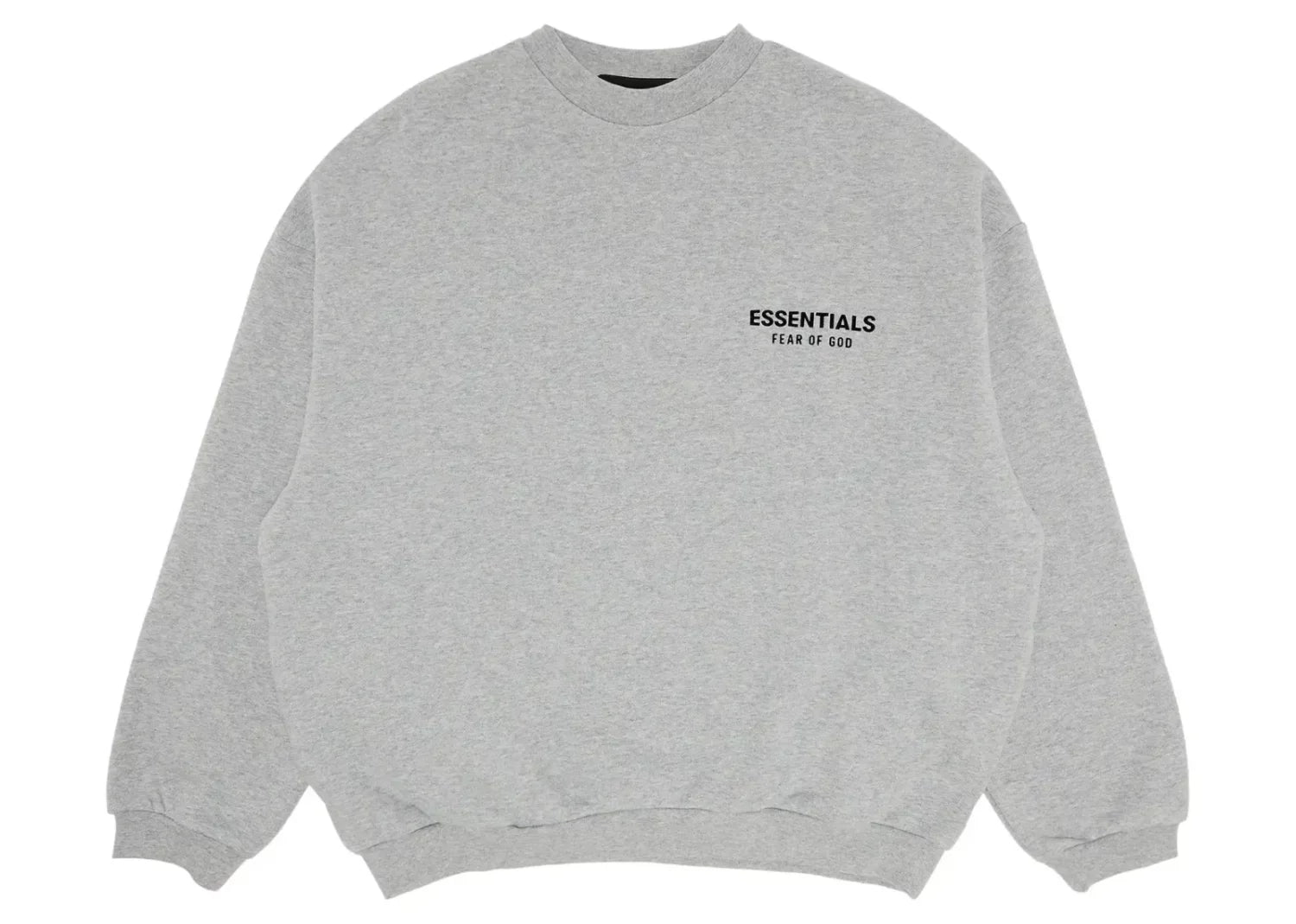Fear of God Essentials Fleece Crewneck Light Heather Gray