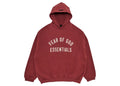 Fear of God Essentials Fleece Hoodie Crimson