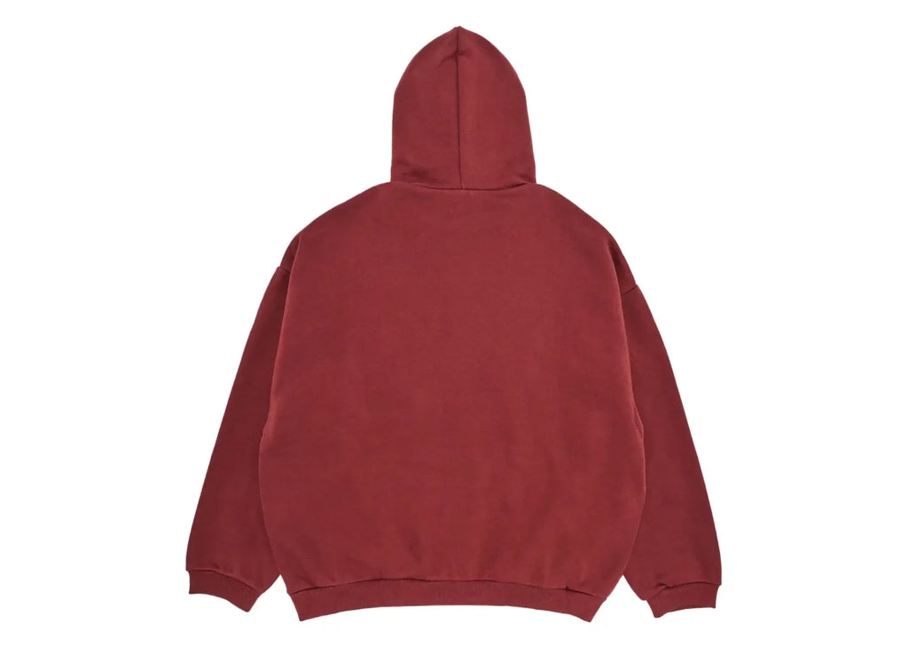 Fear of God Essentials Fleece Hoodie Crimson