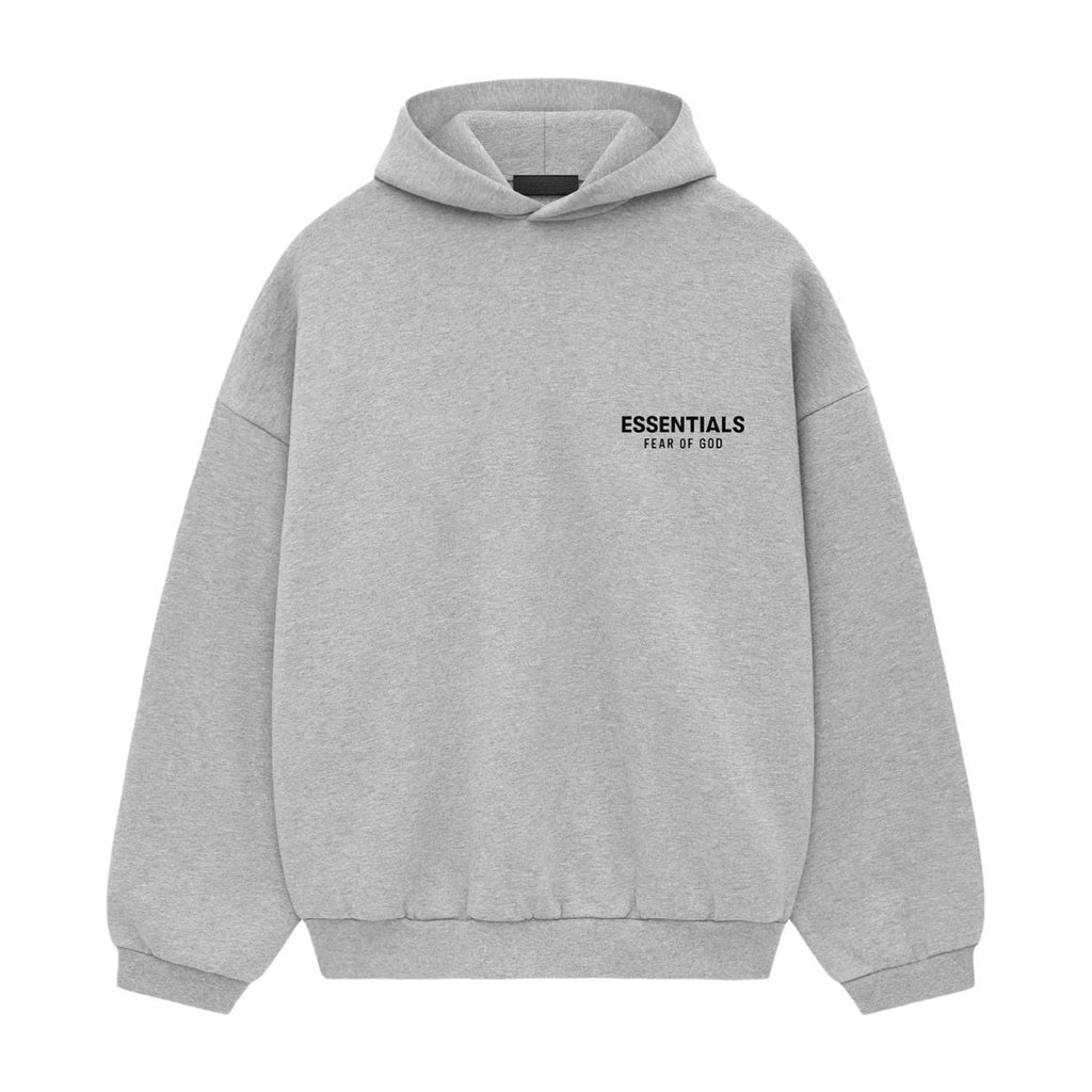 Fear of God Essentials Fleece Hoodie Light Heather Gray