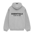 Fear of God Essentials Fleece Hoodie Light Heather Gray