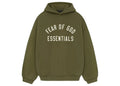 Fear of God Essentials Fleece Hoodie Military