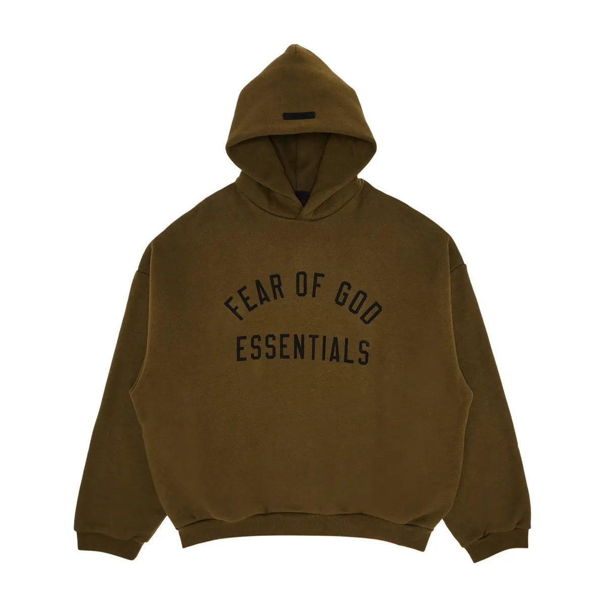 Fear of God Essentials Fleece Hoodie Olive