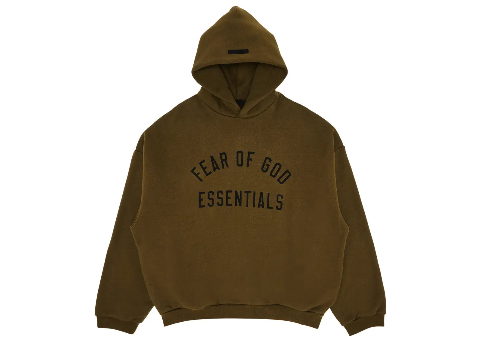 Fear of God Essentials Fleece Hoodie Olive