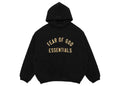 Fear of God Essentials Fleece II Hoodie Black
