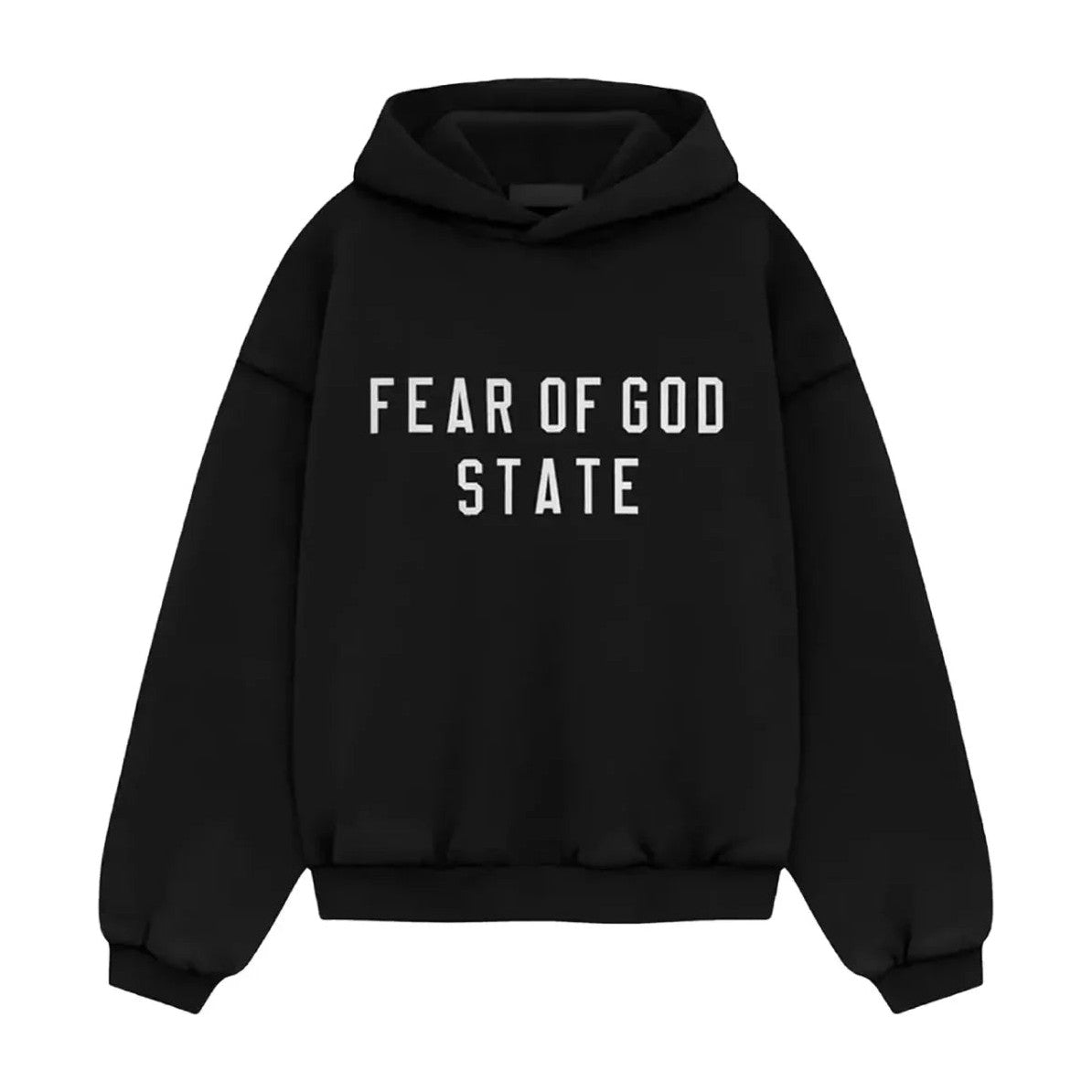 Fear of God Essentials Heavy Fleece Hoodie Black