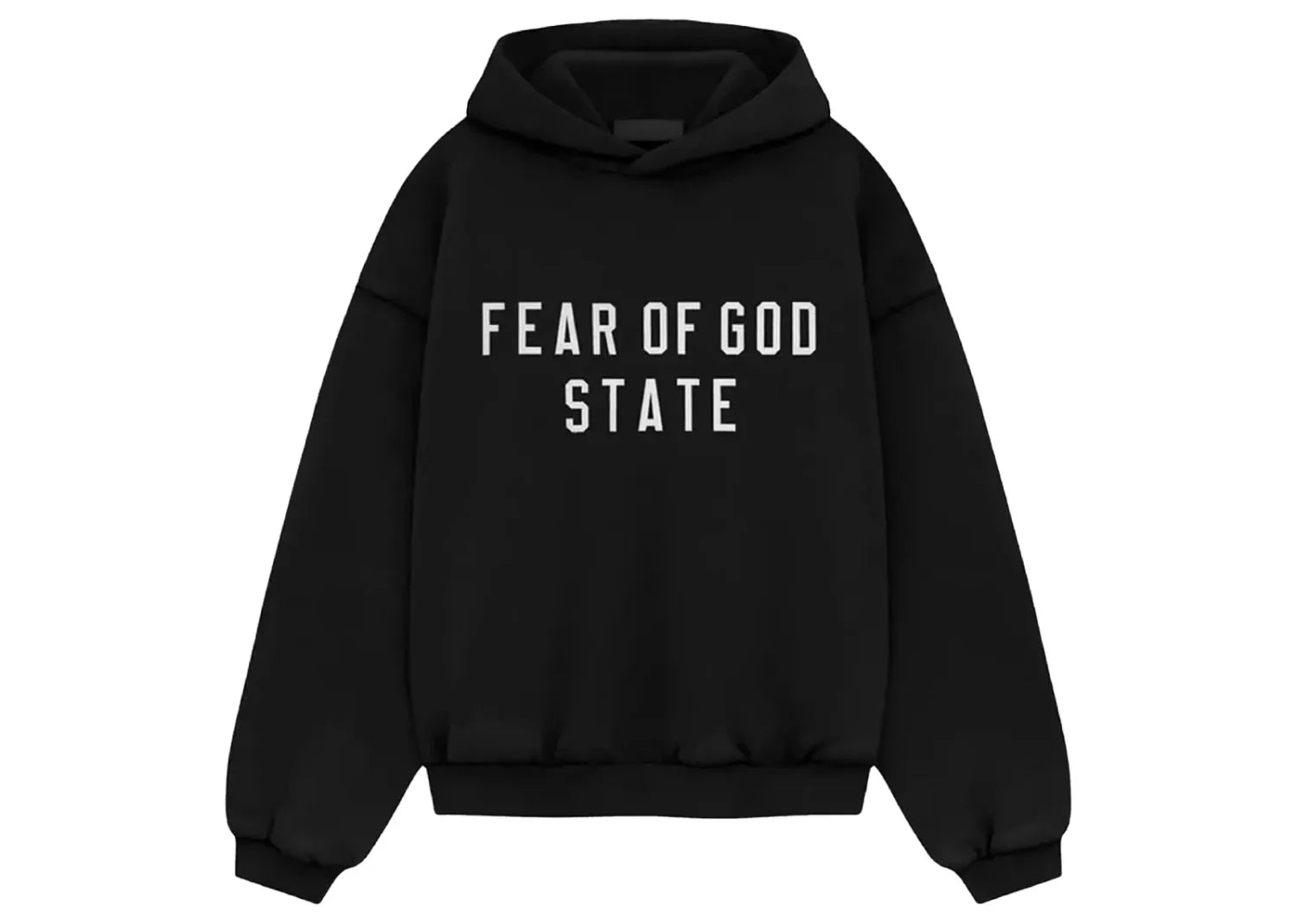 Fear of God Essentials Heavy Fleece Hoodie Black