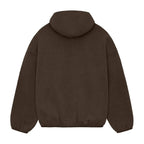 Fear of God Essentials Hoodie Heather Wood