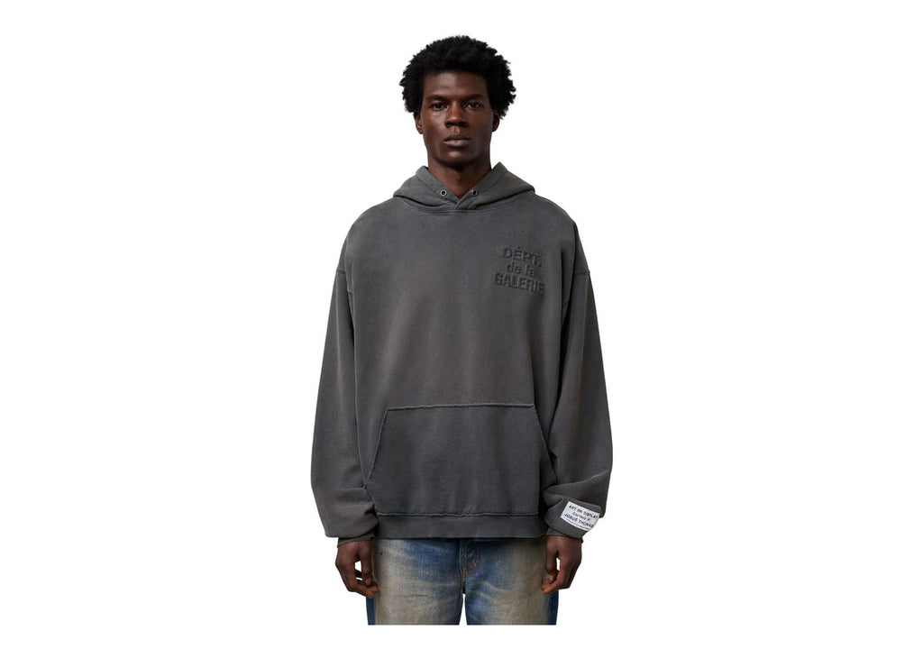 Gallery Dept. Dépt. Embossed Hoodie Graphite