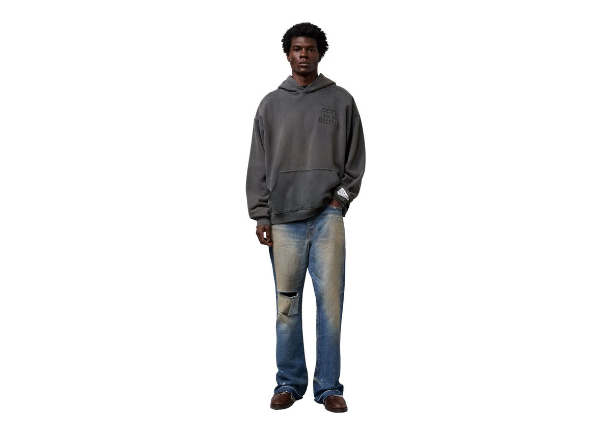Gallery Dept. Dépt. Embossed Hoodie Graphite