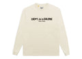 Gallery Dept. French Logo Lux L/S Tee Heather Oatmeal