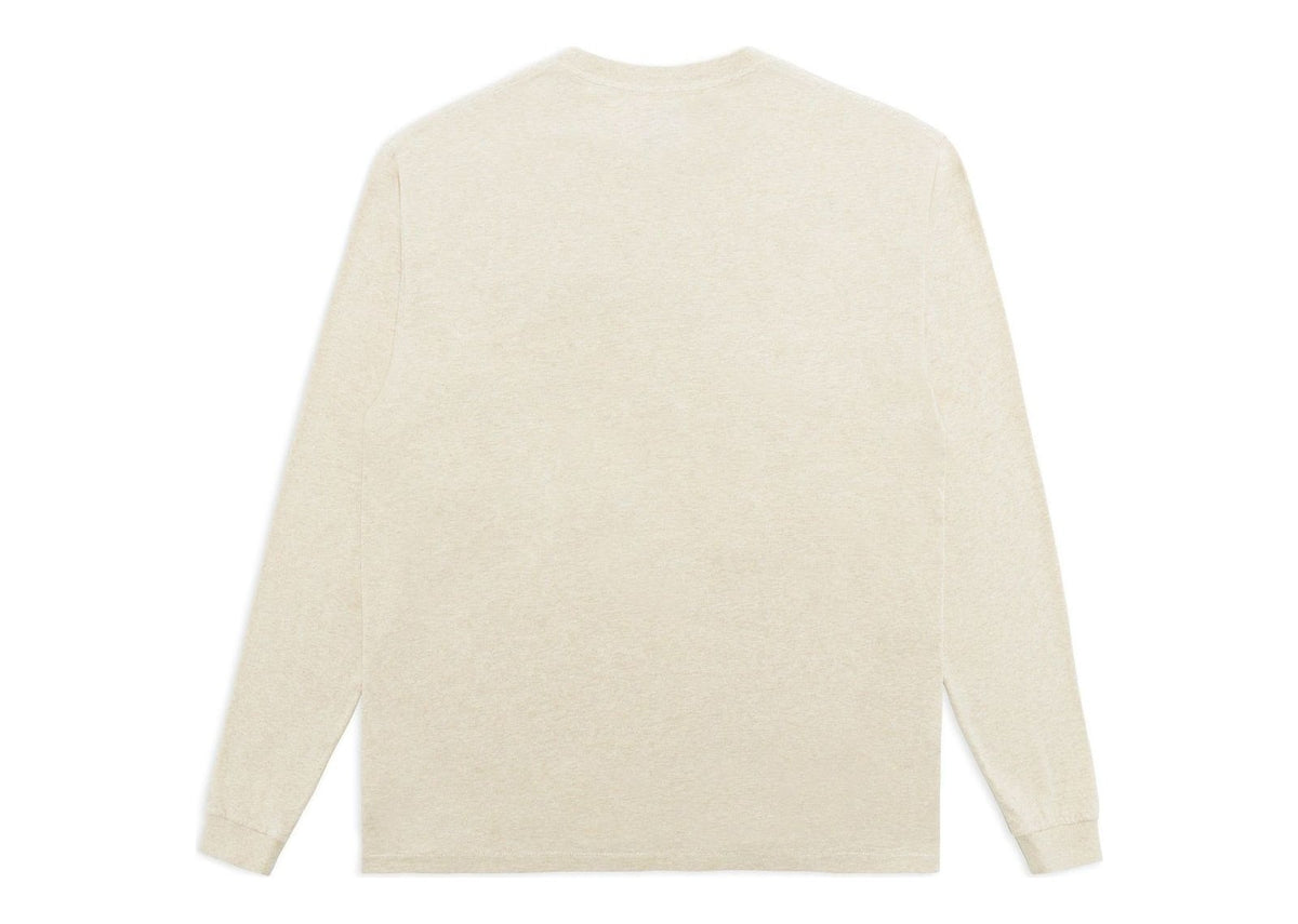 Gallery Dept. French Logo Lux L/S Tee Heather Oatmeal