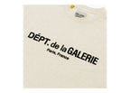 Gallery Dept. French Logo Lux L/S Tee Heather Oatmeal