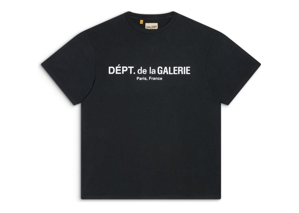 Gallery Dept. French Logo Lux Tee Washed Black