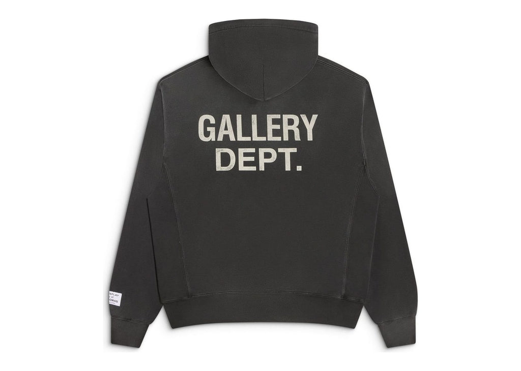 Gallery Dept. GD Paint Logo Hoodie Vintage Black