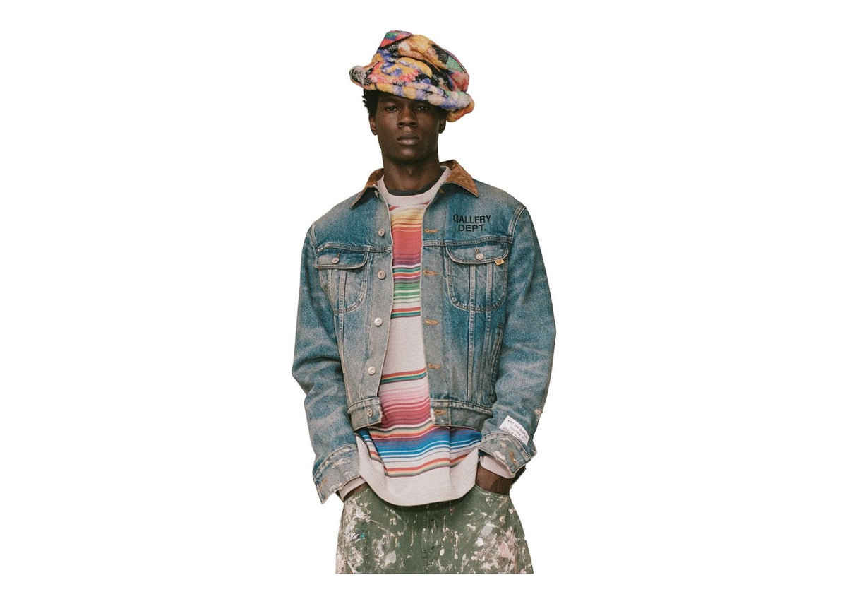 Gallery Dept. Santa Fe Trucker Jacket Washed Indigo