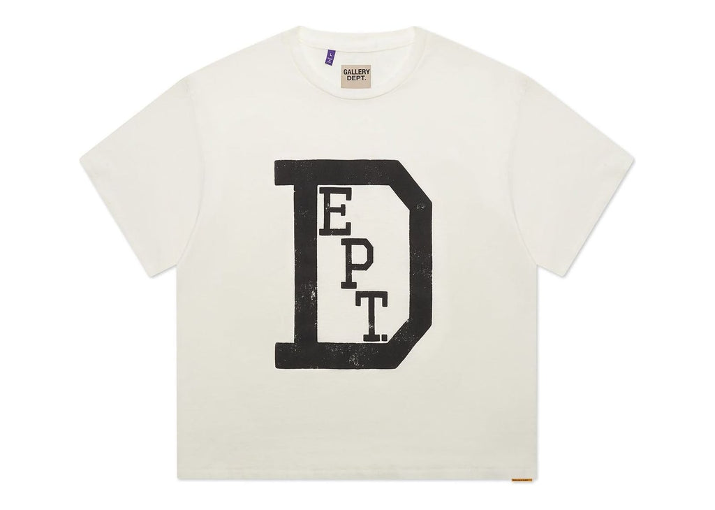 Gallery Dept. University Graphic Tee Light Archival White