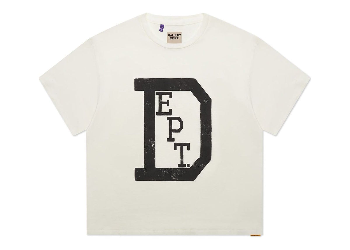 Gallery Dept. University Graphic Tee Light Archival White