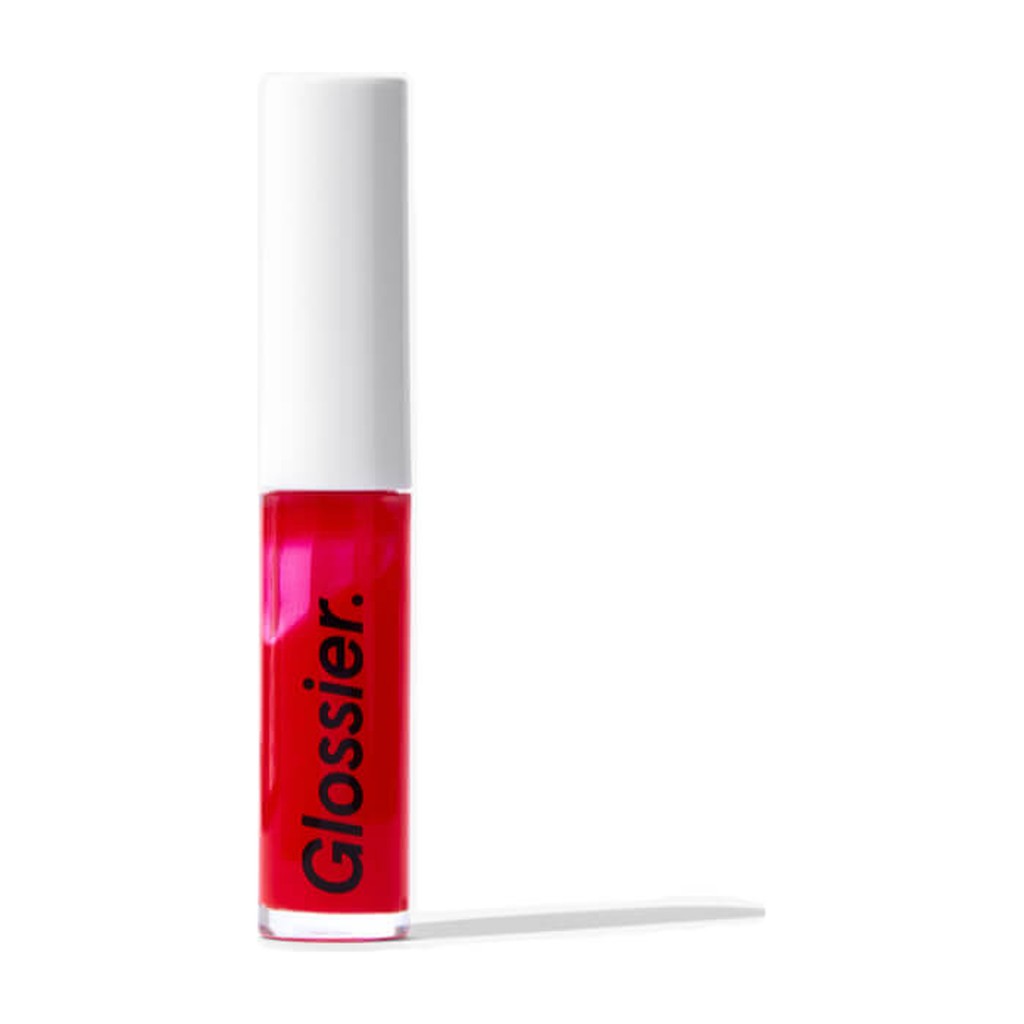 Glossier Lip Gloss Glassy Plush Shine Red