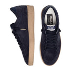Golden Goose Ball-Star Dark Blue Suede Dark Blue Glitter Star (W)