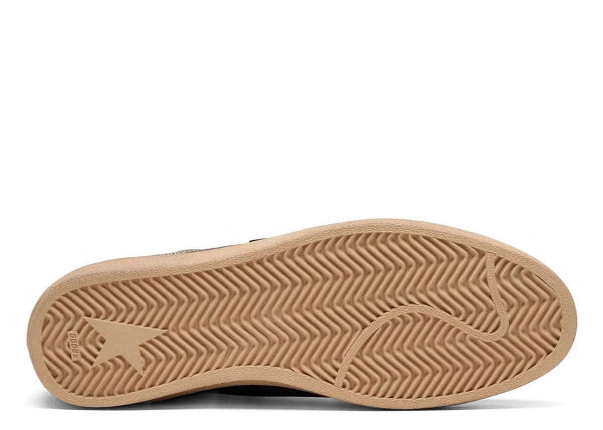 Golden Goose Ball-Star Dark Green Leather White Star