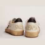 Golden Goose Ball-Star Leopard Print Pony Skin Star Black Heel (W)