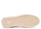 Golden Goose Ball-Star LTD Cream Nappa Burgundy Star Silver Suede Heel Tab (W)
