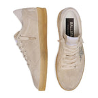 Golden Goose Ball-Star Pearl Suede Silver Glitter Star (W)