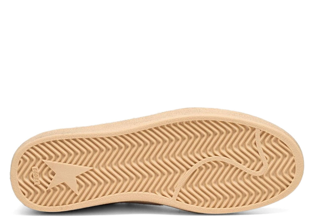 Golden Goose Ball-Star Powder-Pink Suede Metallic Gold Star (W)