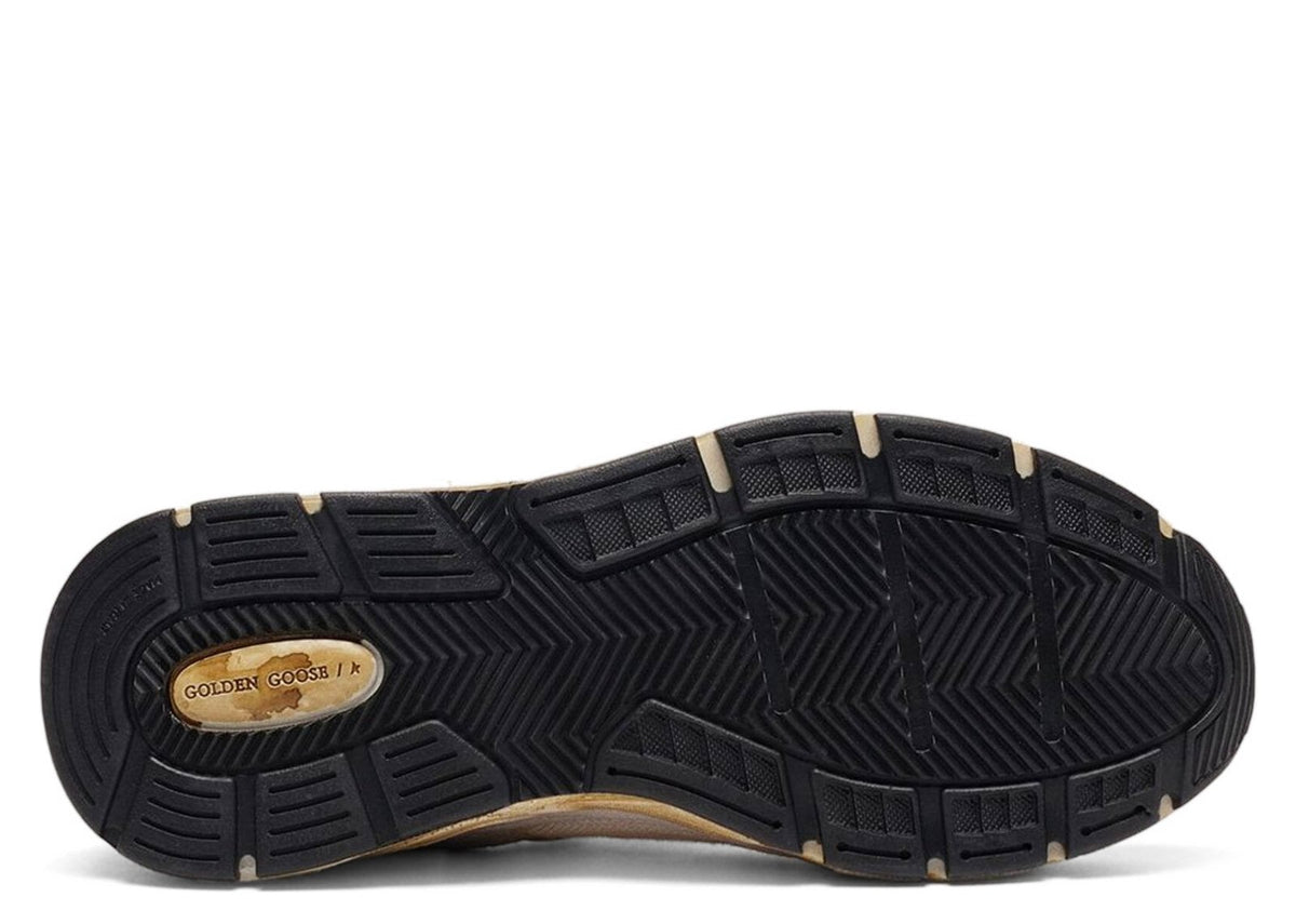 Golden Goose Dad-Star Mesh White Suede Gold Foiled Star (W)
