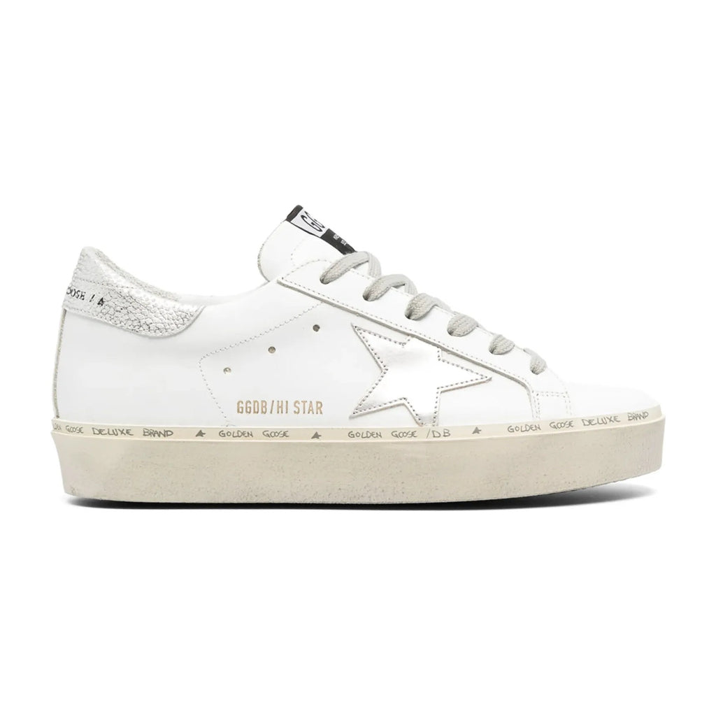 Golden Goose Hi-Star White Leather (W)