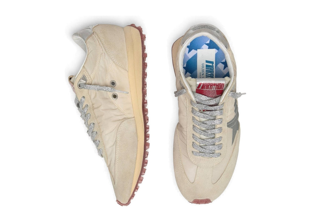 Golden Goose Marathon Beige Gray Star (W)