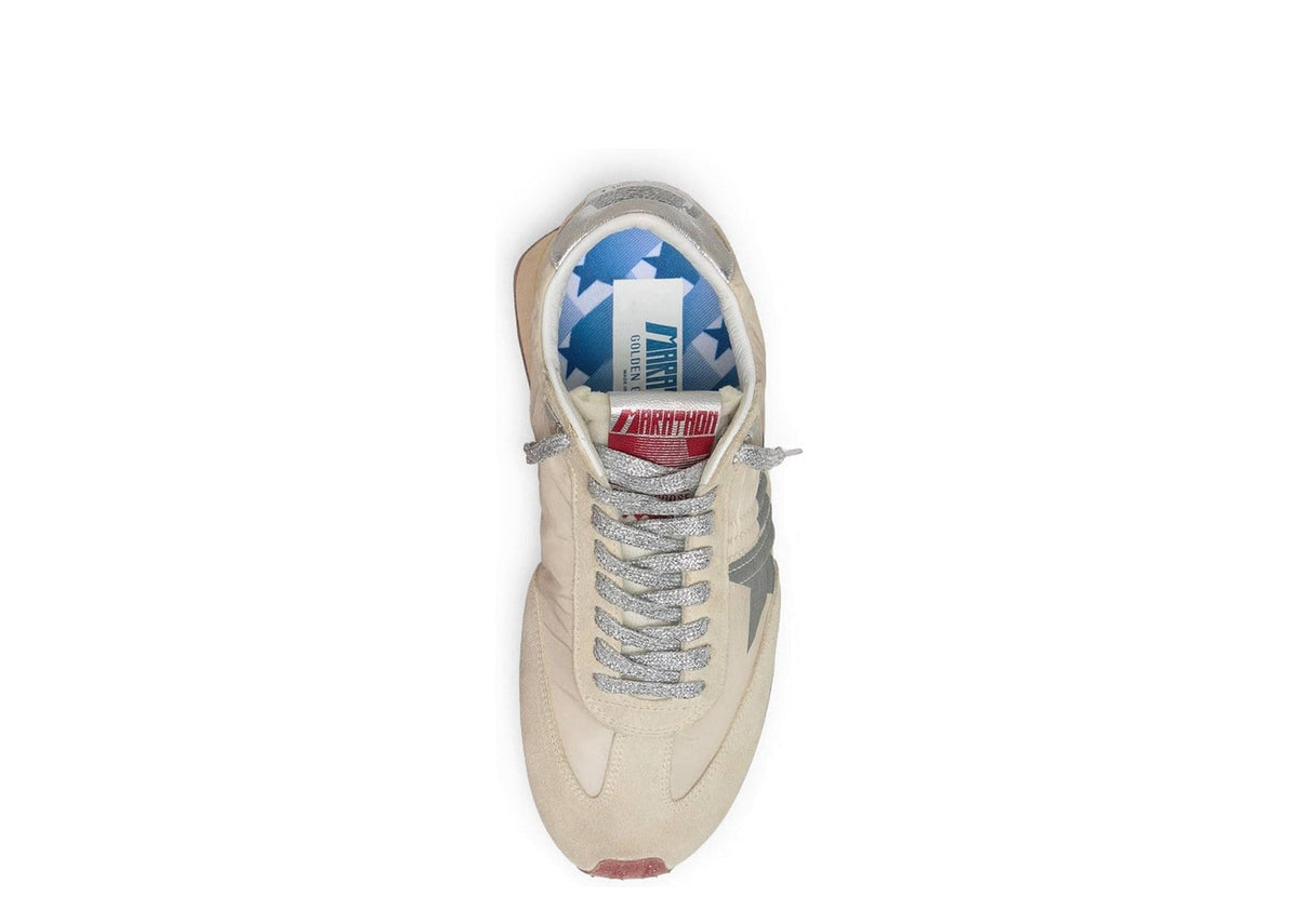 Golden Goose Marathon Beige Gray Star