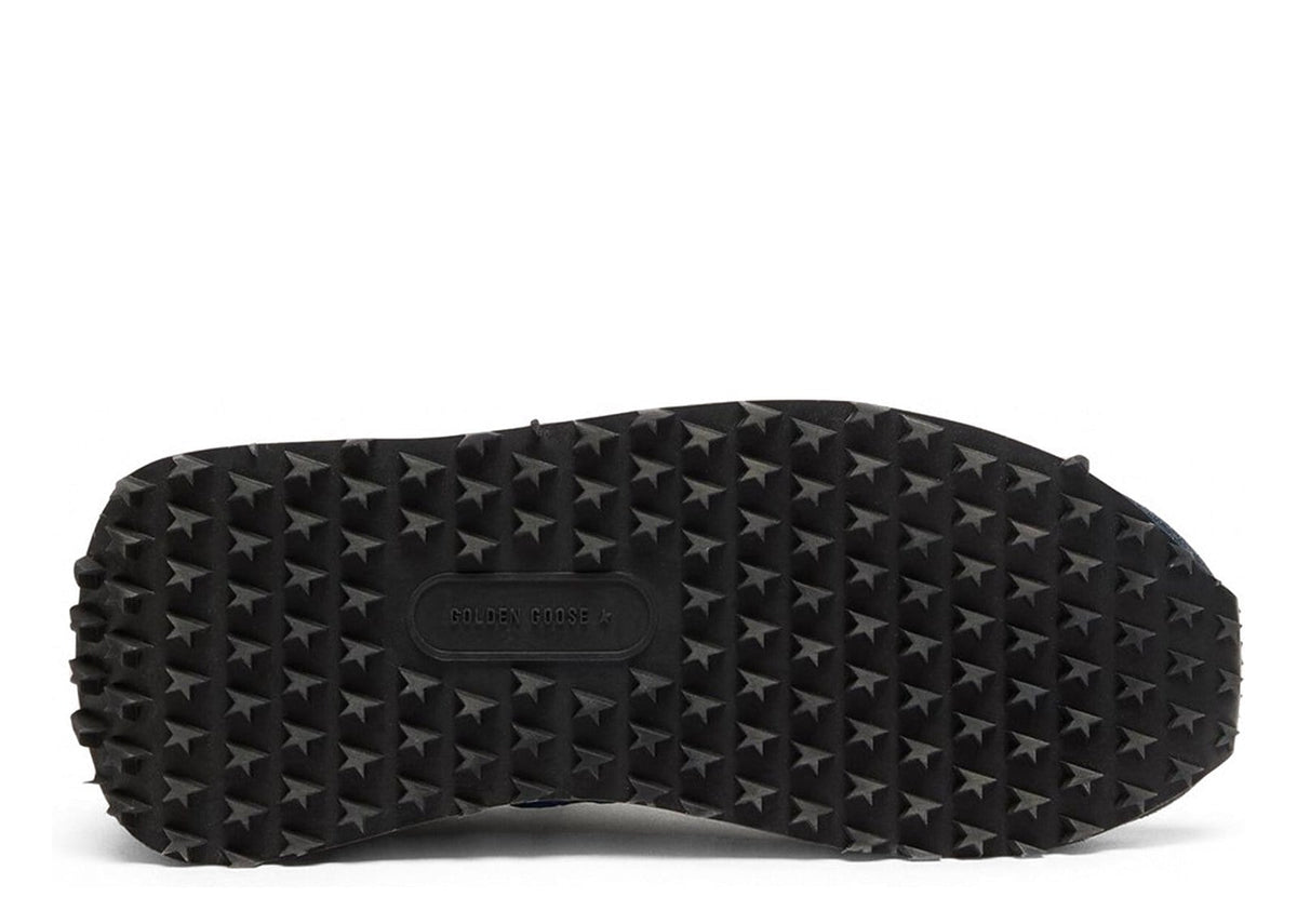 Golden Goose Marathon Blue Nylon White Star