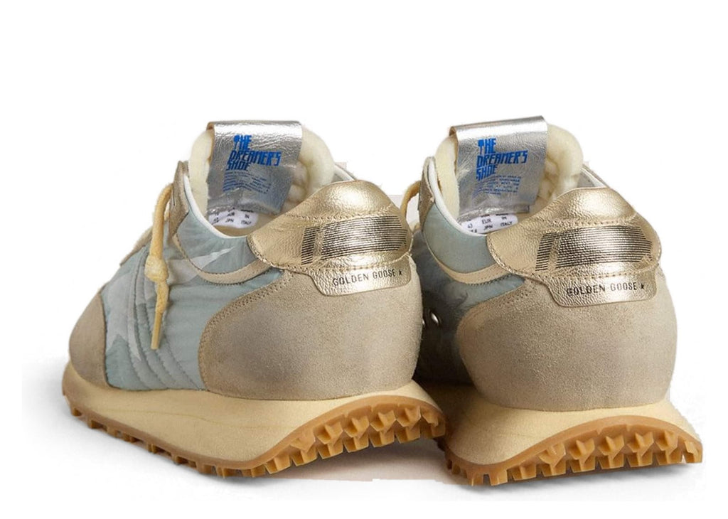 Golden Goose Marathon Light Blue Nylon Pastel Blue Star (W)