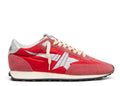 Golden Goose Marathon Red Nylon Silver Star