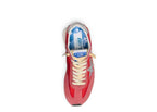 Golden Goose Marathon Red Nylon Silver Star