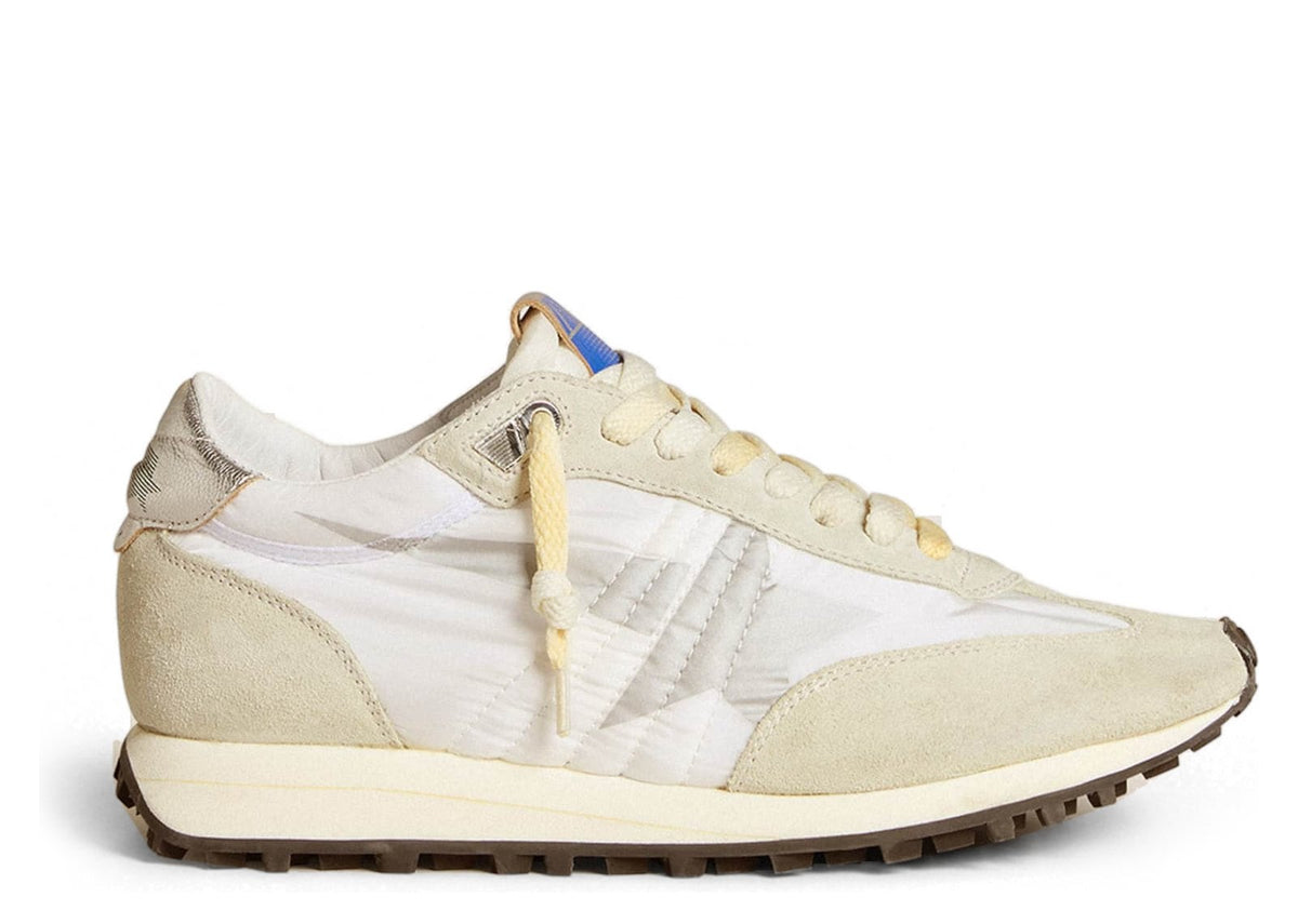 Golden Goose Marathon White Nylon Silver Star (W)