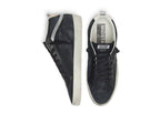 Golden Goose Mid Star Black Nubuck Black Star Silver Flash