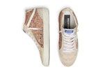 Golden Goose Mid Star Pink Glitter (W)