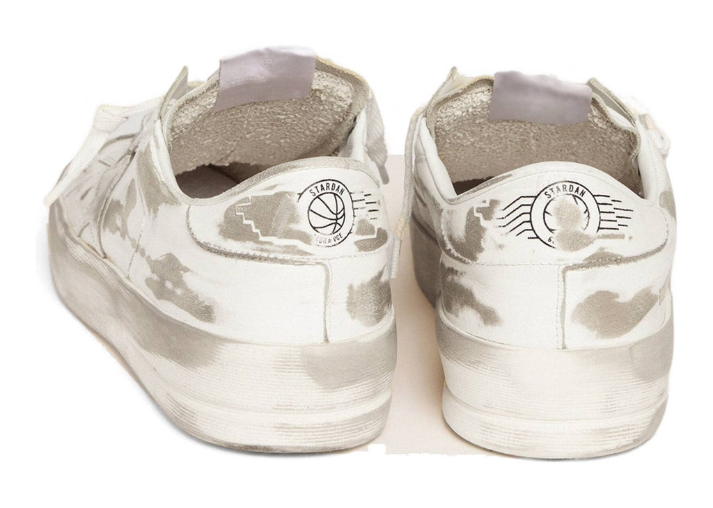 Golden Goose Stardan White Leather White Star Heel Tab