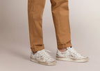 Golden Goose Stardan White Leather White Star Heel Tab