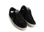 Golden Goose Super-Star Black Pony Skin Black Swarovski Crystals Black Suede Star (W)