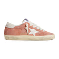 Golden Goose Super-Star Coral Suede White Leather Star (W)