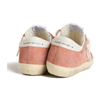 Golden Goose Super-Star Coral Suede White Leather Star (W)