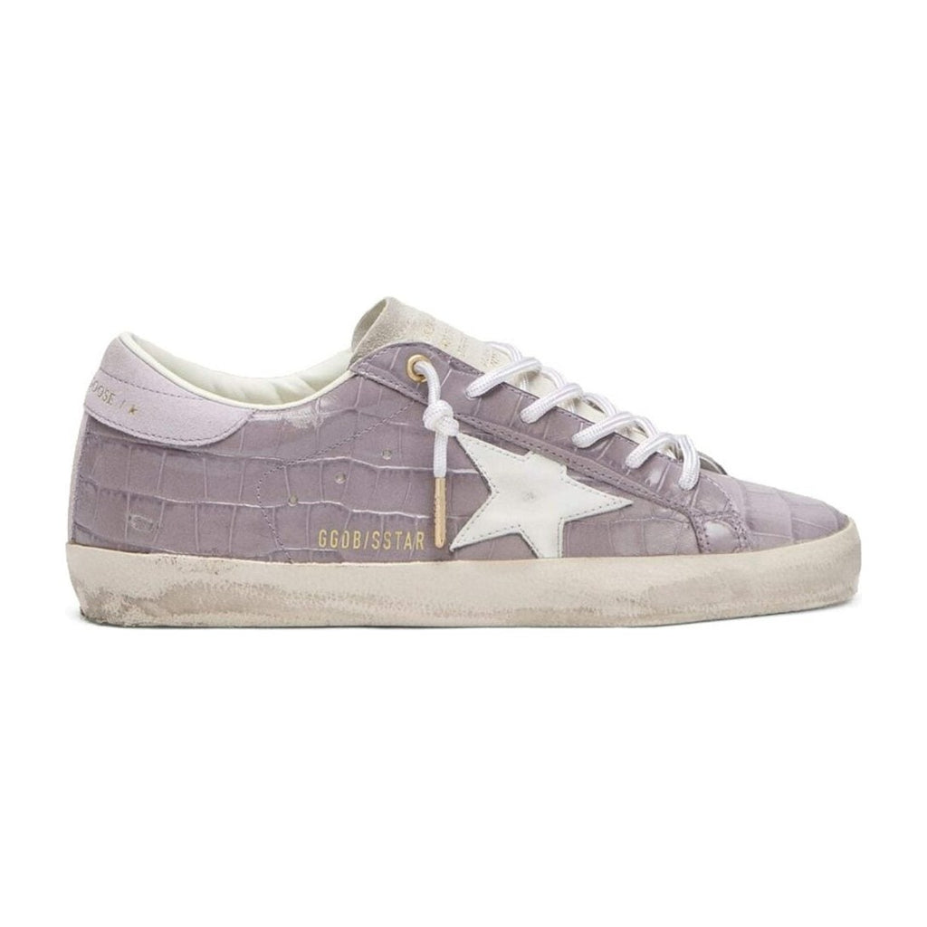 Golden Goose Super-Star Folded Lining Lilac White (W)